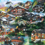 Bettmeralp, Blick von Alpmatten zur Kapelle Elisabeth Schönauer